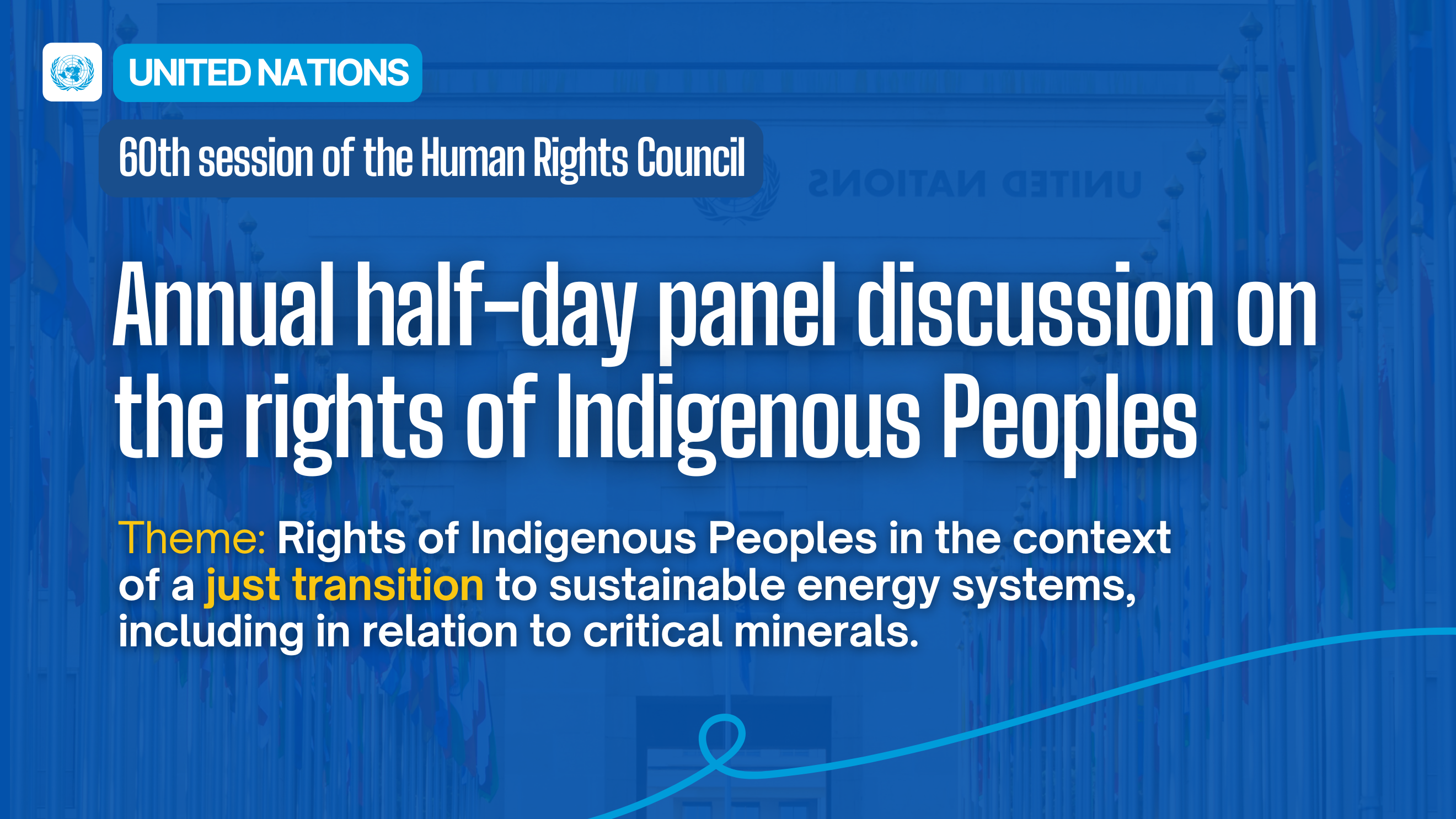 60th session of the Human Rights Council Annual half-day panel discussion on the rights of Indigenous Peoples
