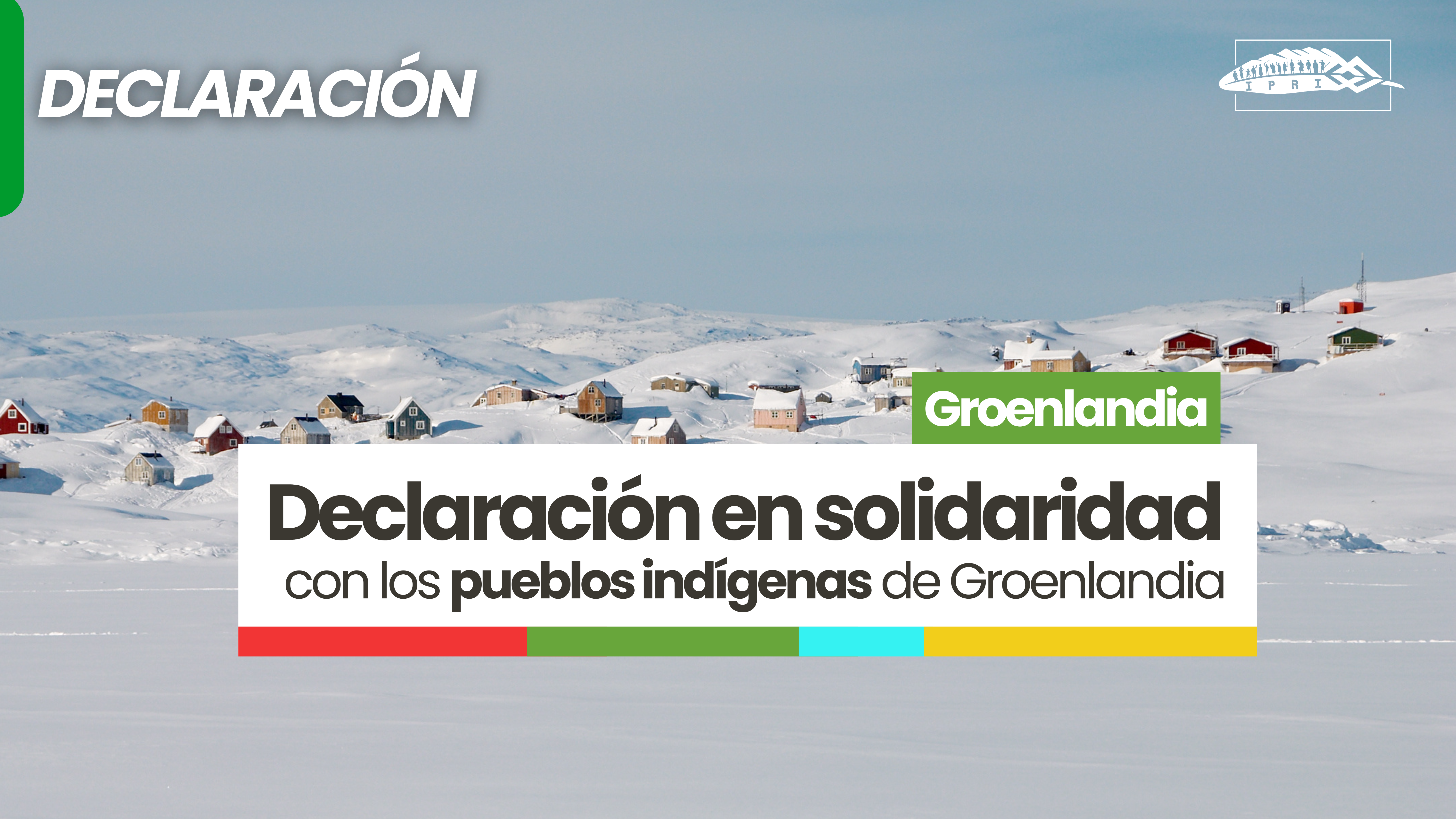 Declaración de solidaridad con los pueblos indígenas de Groenlandia