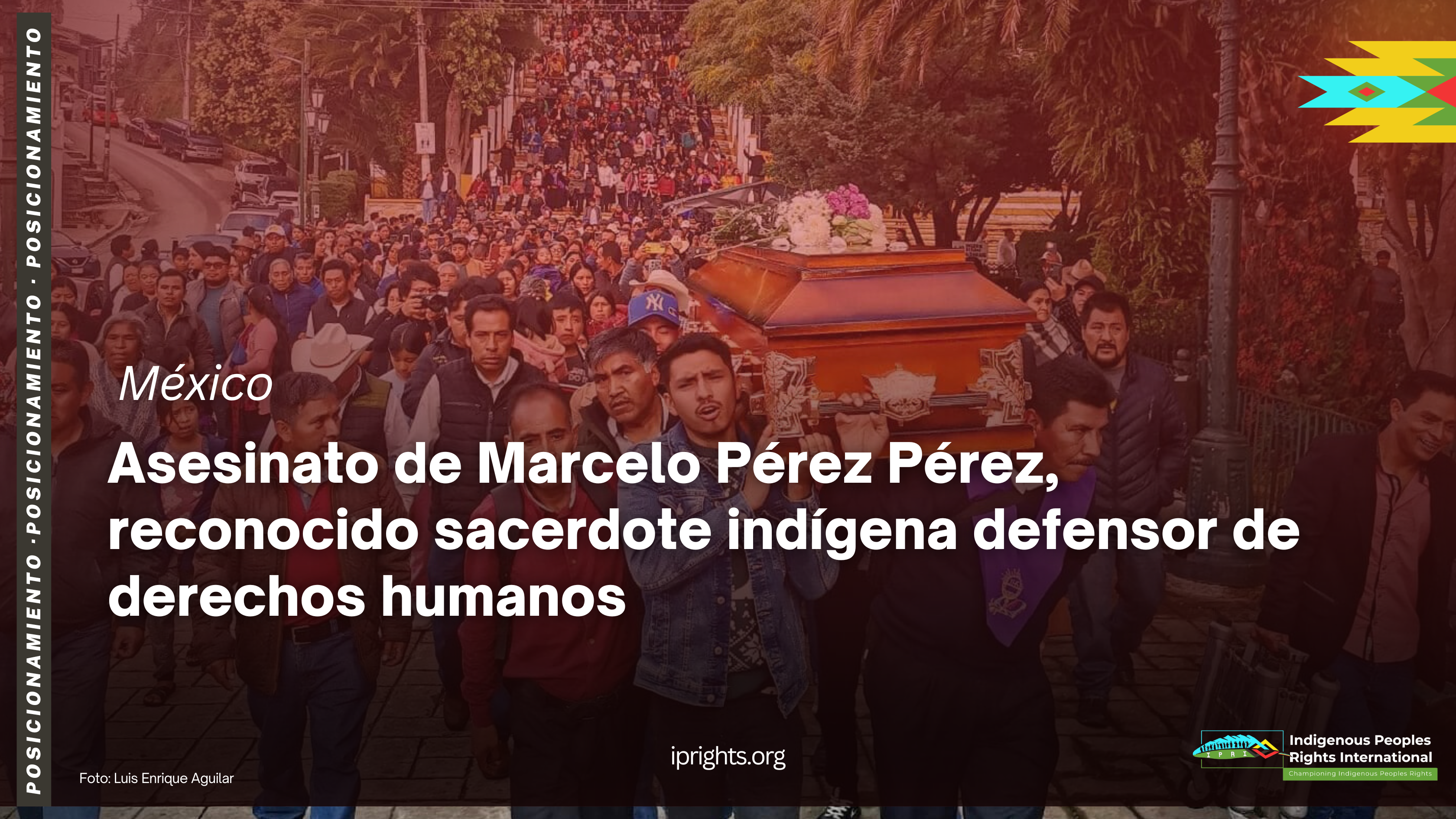 MÉXICO || Asesinato de Marcelo Pérez Pérez, reconocido sacerdote indígena defensor de derechos humanos