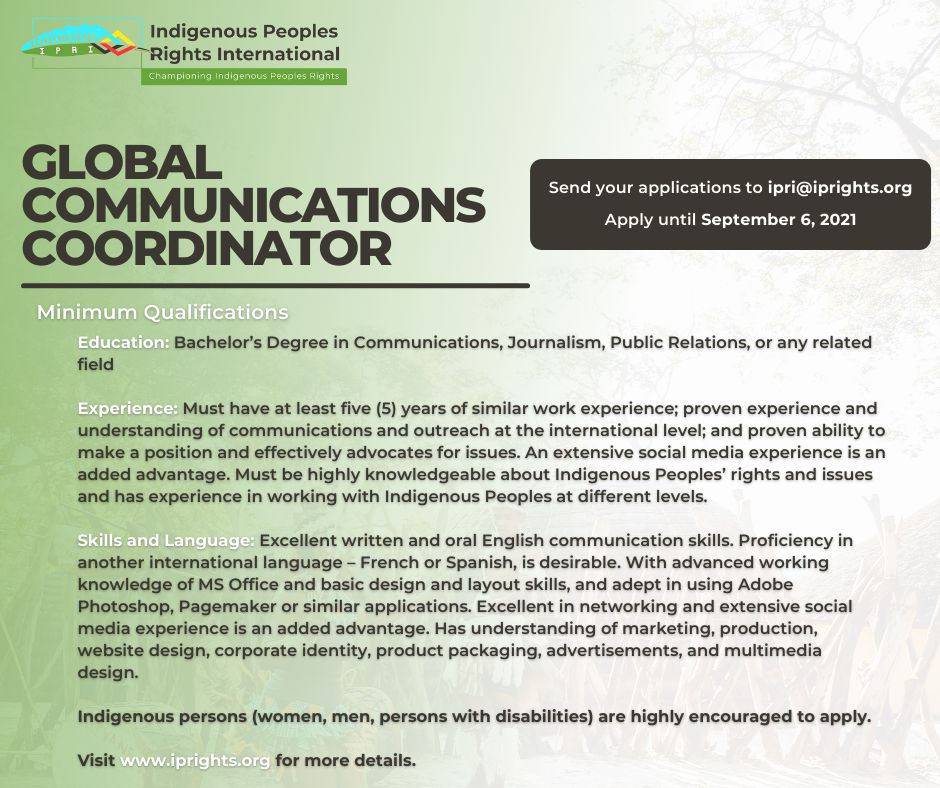 Job ad comms2 v2